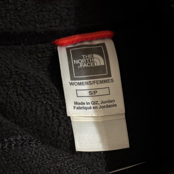 North face Black seater w Fleece lining toggle neck Pullover - Picture 3 of 4